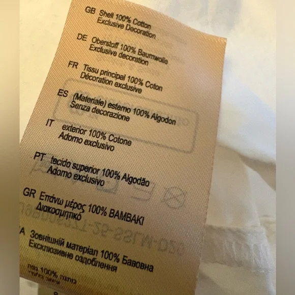 Scotch & Soda White Button-Down Shirt with Embroidered Tag - Picture 12 of 13